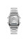 Женские часы Skmei 1220SI Silver стрелочно-электронные серебристые