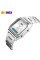 Женские часы Skmei 1220SI Silver стрелочно-электронные серебристые