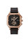 Чоловічий годинник Skmei 1963RG Rose-Gold кварцовий з шкіряним ремінцем