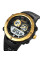 Мужские часы Skmei 2014GDWT Gold-White спортивные водонепроницаемые 5 ATM
