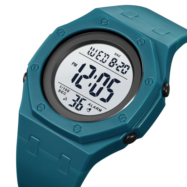 Мужские электронные часы Skmei 2048BU Blue с водозащитой 5 ATM