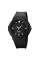 Женские часы Skmei 2011BKBK Black-Black с каучуковым корешком и водозащитой 5 ATM