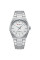 Чоловічий кварцовий годинник Curren 8439 Silver-White з металевим браслетом