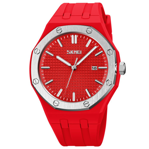Годинник наручний Skmei 9299RD Red спортивний водонепроникний червоний