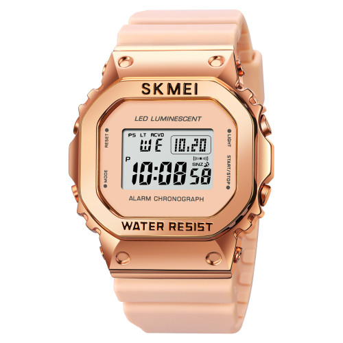 Женские спортивные часы Skmei 1851PK Pink с водозащитой 3 ATM