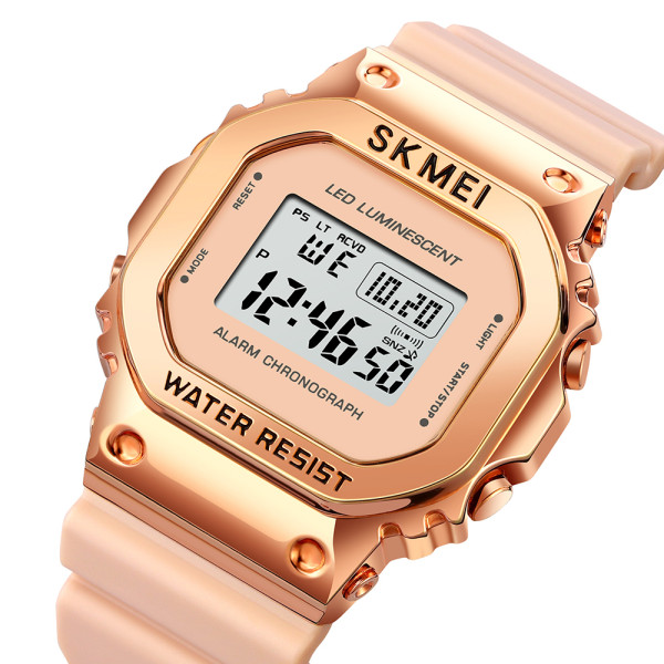 Жіночий спортивний годинник Skmei 1851PK Pink з водозахистом 3 ATM