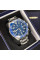 Мужские механические часы Pagani Design PD-1617 Silver-Blue 10 ATM