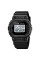 Жіночий електронний годинник Skmei 2000BK Black із каучуковим ремінцем