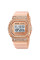 Жіночий годинник Skmei 2000RG Rose Gold рожевий електронний з підсвічуванням