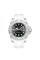 Женские часы Sanda 9007 White-Black каучуковый ремешок 5 ATM