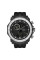 Мужские спортивные часы Sanda 6012 Black-Silver водонепроницаемые 5 ATM