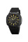 Мужские часы Skmei 2091BKGDBK Black-Gold-Black комбинированные 5 ATM