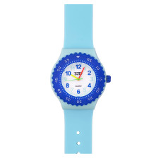 Детские кварцевые часы Better 004 Blue-White с силиконовым корешком