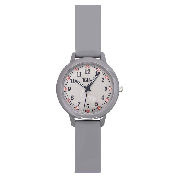 Детские часы Better 006 Unicorn Gray серый силиконовый корешок