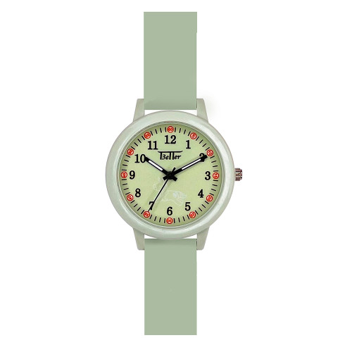 Детские часы Better 006 Unicorn Green кварцевые с силиконовым корешком