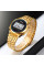 Мужские электронные часы Skmei 2146GD Gold с металлическим браслетом