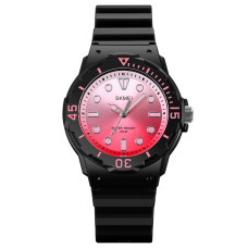 Дитячий годинник Skmei 2012BKPK Black-Pink, водозахист 5 ATM