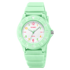 Детские часы Skmei 2151GN Green каучуковые с водозащитой 5 ATM