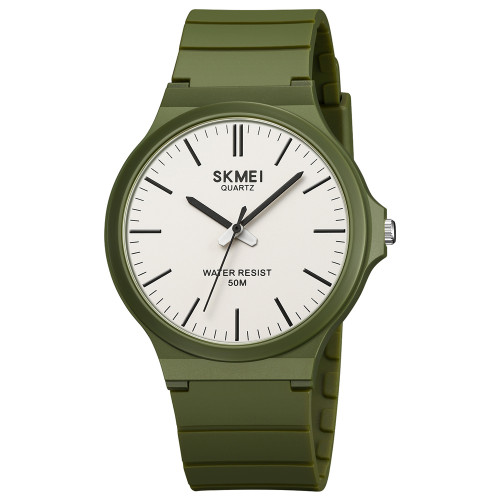 Мужские тактические часы Skmei 2108AG Army Green 5 ATM зеленые