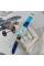 Дитячий кварцовий годинник Better Prince 012 Light Blue-White із силіконовим ремінцем