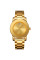 Женские часы Skmei 2176GD Gold классические кварцевые золотистые