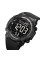 Мужские тактические часы Skmei 1845TN Titanium черные с подсветкой