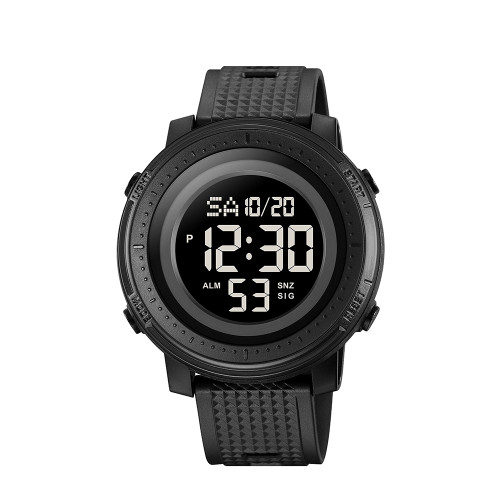 Мужские электронные часы Skmei 2215BK Black 5 ATM