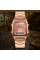 Женские часы Skmei 1220RG Rose Gold с двойным циферблатом и подсветкой