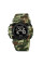 Тактичний чоловічий годинник Skmei 2195CMGN Camo Green електронний камуфляж
