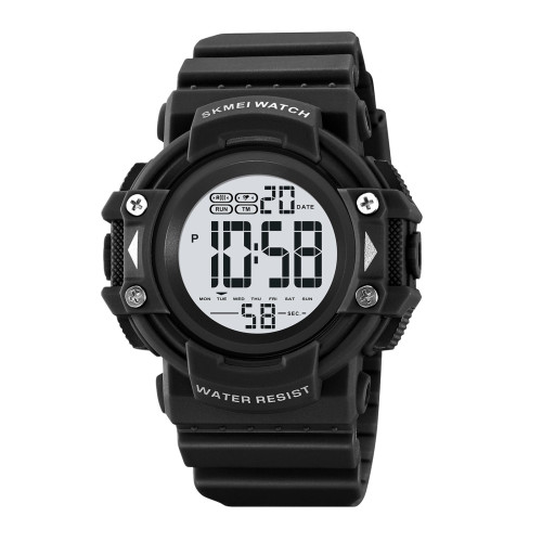 Мужские тактические часы Skmei 2195BKWT Black-White с водозащитой 5 ATM