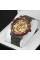 Механические мужские часы Forsining 8277 Black-Red-Gold с автоподзаводом