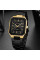 Чоловічий годинник Curren 8457 Gold-Black кварцовий із металевим браслетом