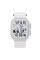 Женские электронные часы Skmei 2247WT White с каучуковым корешком