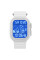 Женские электронные часы Skmei 2247WT White с каучуковым корешком