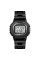 Чоловічий електронний годинник Skmei 1456BK Black у металевому корпусі