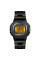 Чоловічий електронний годинник Skmei 1456BK Black у металевому корпусі