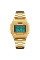 Женские электронные часы Skmei 1328GD Gold с металлическим браслетом