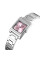 Жіночий годинник Skmei 1388PK Pink з рожевим циферблатом та металевим браслетом