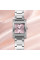 Жіночий годинник Skmei 1388PK Pink з рожевим циферблатом та металевим браслетом