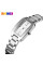 Женские часы Skmei 1400SI Silver кварцевые металлический браслет