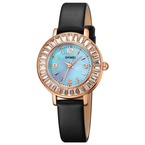 Женские классические часы Skmei 1978BU Blue с синим циферблатом