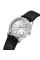 Женские кварцевые часы Skmei 2086SISI Silver-Silver с кожаным корешком