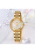 Жіночий годинник Skmei 1979GD Gold кварцовий золотистий
