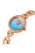 Женские кварцевые часы Skmei 2001BU Blue с синим циферблатом