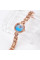 Женские кварцевые часы Skmei 2001BU Blue с синим циферблатом