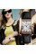 Женские часы Skmei 1085BK Black со кожаным корешком