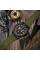 Чоловічий годинник Awarder Embroidery Black-Red Green Automatic 10ATM сапфір