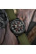 Чоловічий годинник Awarder Embroidery Black-Red Green Automatic 10ATM сапфір