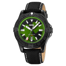 Мужские аналоговые часы Skmei 9339CMGN Camo Green с люминесценцией