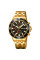 Мужские кварцевые часы Skmei 9335GDBK с хронографом Gold-Black